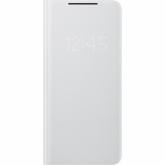 Protectie tip Book Samsung pentru Galaxy S21 Ultra, White