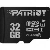 Memory Card microSDHC Patriot LX 32GB, Class 10, UHS-I U1
