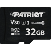 Memory Card MicroSDHC Patriot VX 32GB, Class 10, UHS-I U3, V30