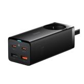 Incarcator retea Baseus, 2x USB-A, 1x USB-C, 1x AC, 65W, Black