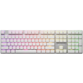 Tastatura Sharkoon PureWriter Kailh Blue, RGB LED, USB, White