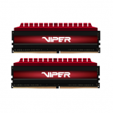 Kit Memorie Patriot Viper 4 Series Red Sides Intel XMP 2.0, 64GB, DDR4-3200MHz, CL16, Dual Channel
