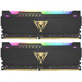 Kit Memorie Patriot Viper Steel RGB, 16GB, DDR4-3200MHz, CL18, Dual Channel
