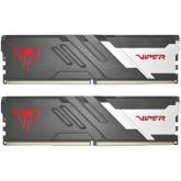 Kit Memorie PATRIOT Viper Venom Black Intel XMP 3.0/AMD EXPO, 64 GB, DDR5-6400MHz, CL32, Dual Channel