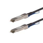 Cablu CO Startech QFXQSFPDAC3M, QSFP+ - QSFP+, 3m, Black