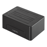 Docking Station Logilink QP0028, USB-C, 2.5/3.5inch, Black