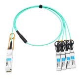 Splitter FO Cisco QSFP-4X10G-AOC2M, QSFP - 4 x SFP, 2 m, Blue