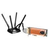 Placa de retea wireless QNAP QWA-AC2600, PCIe x1