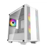 Carcasa DeepCool CC360 ARGB White, Fara Sursa