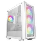 Carcasa DeepCool CC560 MESH V2 ARGB White, Fara sursa