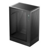 Carcasa Deepcool CH170 Digital Plus Black, Fara sursa