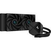 Cooler procesor Deepcool LS520S Zero Dark, 2x 120mm