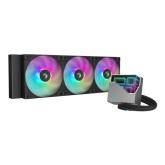 Cooler procesor Deepcool LT360, ARGB LED, 3 x 120mm, Black