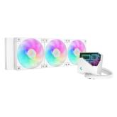 Cooler procesor Deepcool LT360, ARGB LED, 3 x 120mm, White