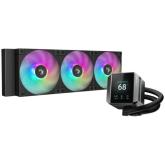 Cooler procesor Deepcool MYSTIQUE 360, ARGB LED, 3 x 120mm, Black