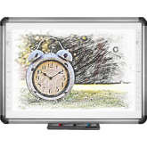 Tabla interactiva Newline R5-800E, Diagonala 82inch, Software limba Romana, 10 puncte Multi-Touch, Multi-User