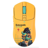 Mouse Optic A4Tech Bloody R72 Ultra Duo Dual Mode Renegade Sunset, RGB LED, USB Wireless, Yellow