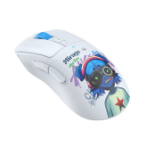 Mouse Optic A4Tech Bloody R73 Pro Nyx Mirage, USB-C/USB Wireless, White