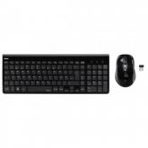 Kit Wireless Hama Trento - Tastatura, USB, Black + Mouse Optic, USB Wireless, Black