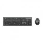 Kit Wireless Hama KMW-700 - Tastatura, USB, Black + Mouse Optic, USB, Gray