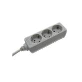 Prelungitor Hama R9223803, 3x Shucko, 3m, White