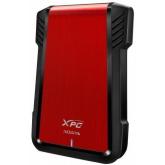 Rack HDD Adata EX500, SATA - USB 3.1, 2.5inch, Red