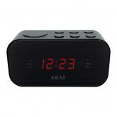 Radio cu ceas Akai ACR-3088, Bluetooth, Black