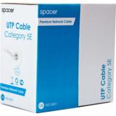 Cablu retea Spacer RCAT5ECCA, UTP, Cat5e, 1m, White