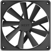 Ventilator NZXT F Series F140Q (2022), 140 mm, Matte Black