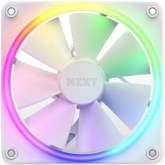 Ventilator NZXT F Series F120 RGB, RGB LED, 120 mm, Matte White