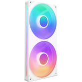 Ventilator NZXT F Series F280 RGB Core, 2 x 140mm, White