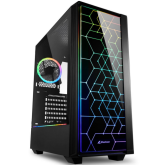 Carcasa Sharkoon RGB LIT 100, Fara sursa