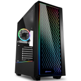 Carcasa Sharkoon RGB LIT 200, Fara sursa