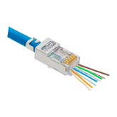 Mufa ASYTECH, RJ45, Cat.5e, ecranat, 100buc