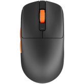 Mouse Optic Royal Kludge M30, USB/USB Wireless/Bluetooth, Black-Orange