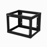 Suport rack Startech RK619WALLO, 6U, Black