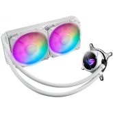Cooler procesor ASUS ROG STRIX LC II 240 ARGB White Edition (AM5), ARGB LED, 2 x 120 mm, White