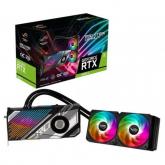 Placa video ASUS nVidia GeForce RTX 3080 Ti ROG STRIX LC GAMING OC 12GB, GDDR6X, 384bit