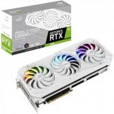 Placa video ASUS nVidia GeForce RTX 3080 ROG STRIX GAMING OC WHITE LHR 10GB, GDDR6X, 320bit
