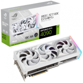 Placa video ASUS nVidia GeForce RTX 4090 ROG STRIX GAMING WHITE OC 24GB, GDDR6X, 384bit