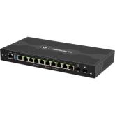 Router Ubiquiti ER-12P, 10 Porturi, PoE