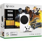 Consola Microsoft Xbox Series S, 512GB, White + Bundle Gilded Hunter