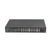 Switch Lanberg RSFE-16P-2C-150, 16 porturi, POE+