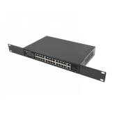 Switch Lanberg RSGE-24P-2GE-2S-250, 24 porturi, PoE+