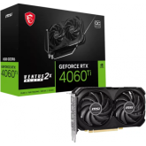 Placa video MSI nVidia GeForce RTX 4060 Ti VENTUS 2X BLACK E1 OC 8GB, GDDR6, 128bit