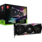 Placa video MSI nVidia GeForce RTX 4080 GAMING TRIO 16GB, GDDR6X, 256bit