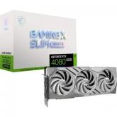 Placa video MSI nVidia GeForce RTX 4080 SUPER GAMING X SLIM WHITE 16GB, GDDR6X, 256bit