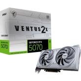 Placa video MSI nVidia GeForce RTX 5070 VENTUS 2X OC WHITE 12 GB, GDDR7, 192 bit