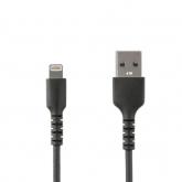 Cablu de date Startech RUSBLTMM2MB, USB - Lightning, 2m, Black