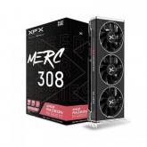 Placa video XFX AMD Radeon RX 6600 XT Speedster MERC 308 Black Gaming 8GB, GDDR6, 128bit